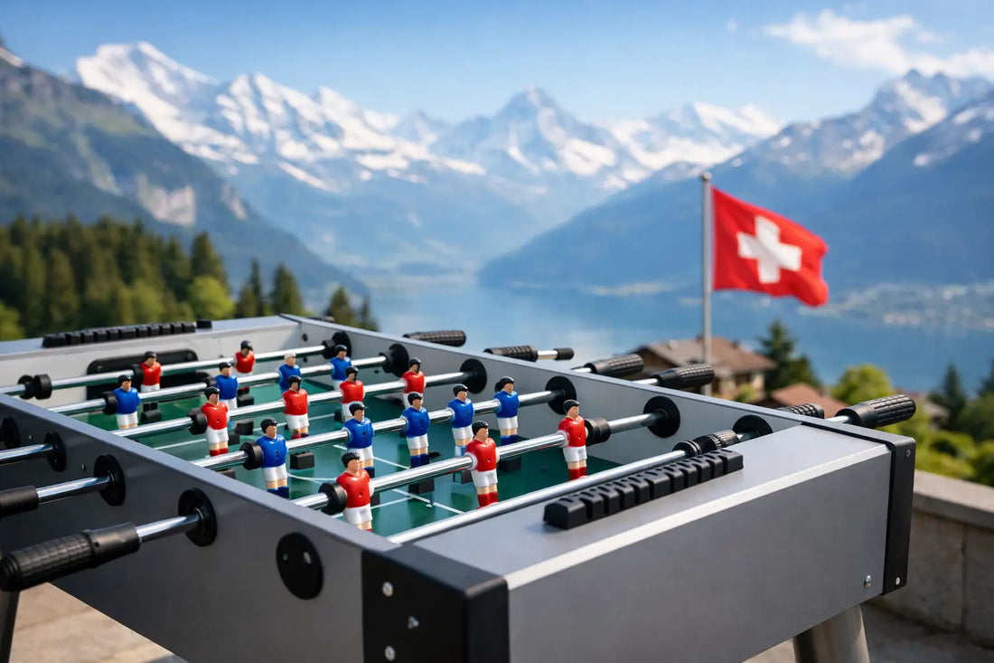 Garlando Kicker Test für die Schweiz