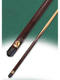 1-teilige Billard-Queue Bronco Standard 140cm mit Schraubleder 12 mm