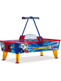 Air-Hockey Gold avec éclairage de la surface de jeu