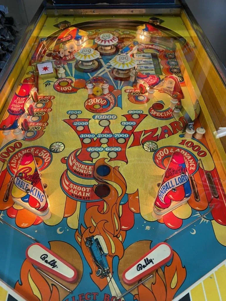 Occasion Flipperkasten Bally " Wizard! "