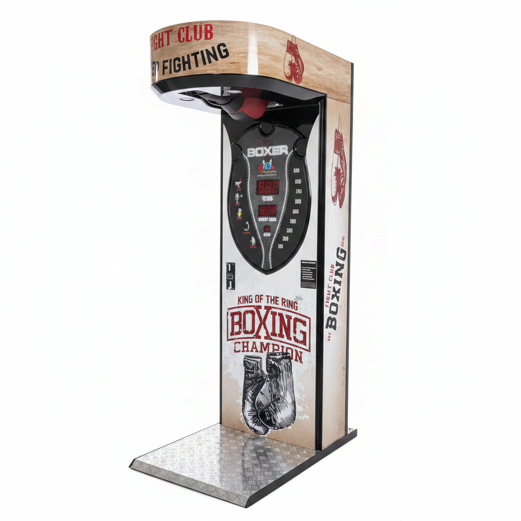 Boxautomat mit LED – Ausstellungsstück im Comix-Design