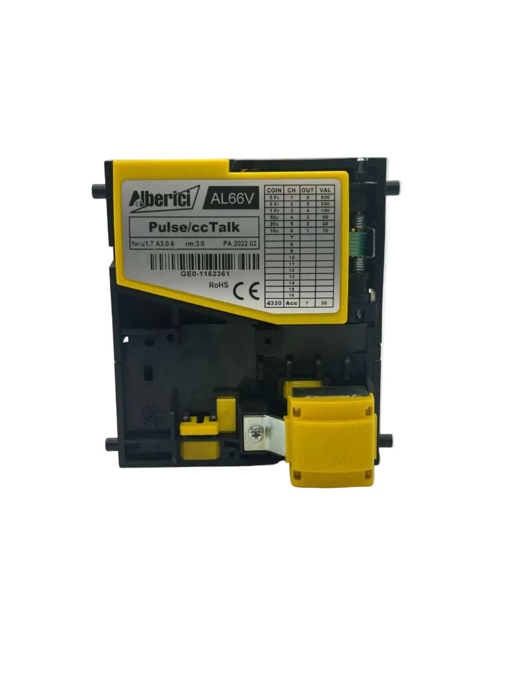 Elektronischer Münzprüfer Alberici AL66 Version "V" Parallel