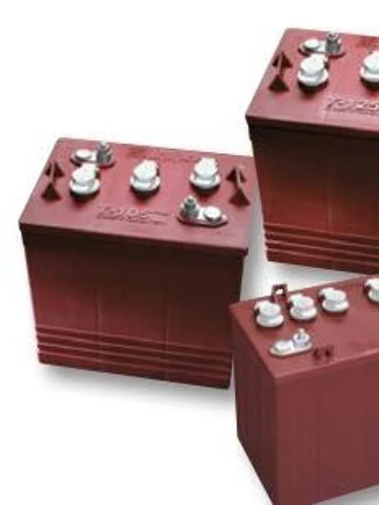 Batterie für Elektroeisenbahn oder Hebebühnen.