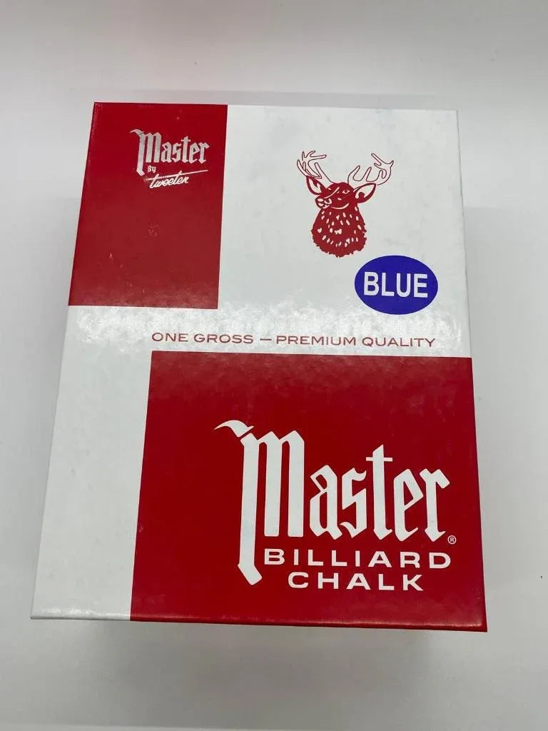 Billardkreide  Master Blau 144 St.