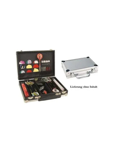 Dart-Set Alukoffer Silber