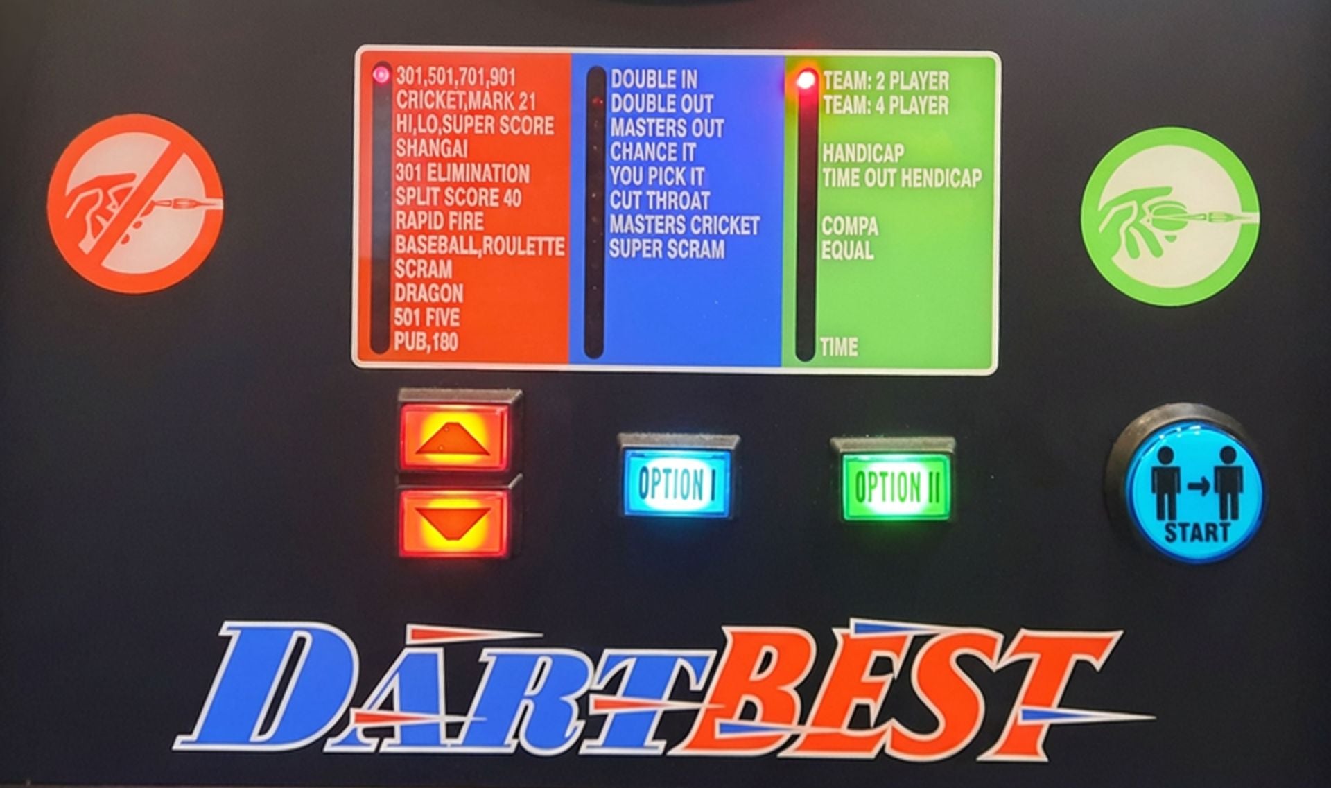 DartBest 8 Spieler E-Dartautomat