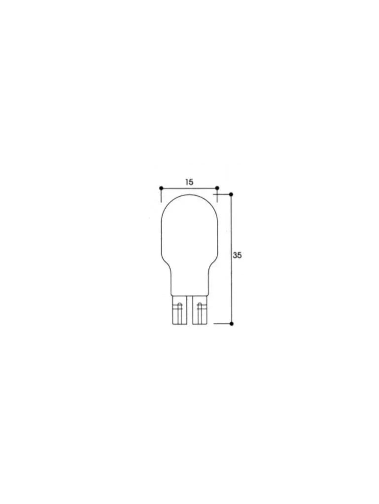 Flipper-Blitzlampe Glassockel GE-906