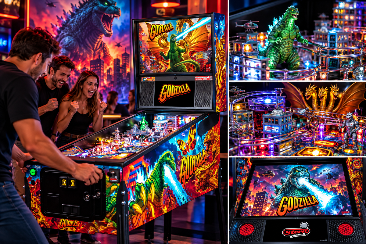 Gozilla Premium Flipperautomat