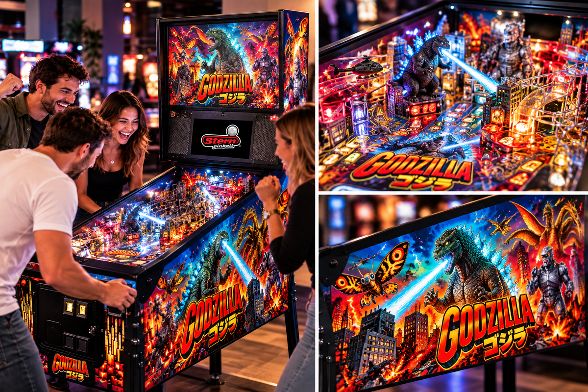 Godzilla Pro Flipperautomat