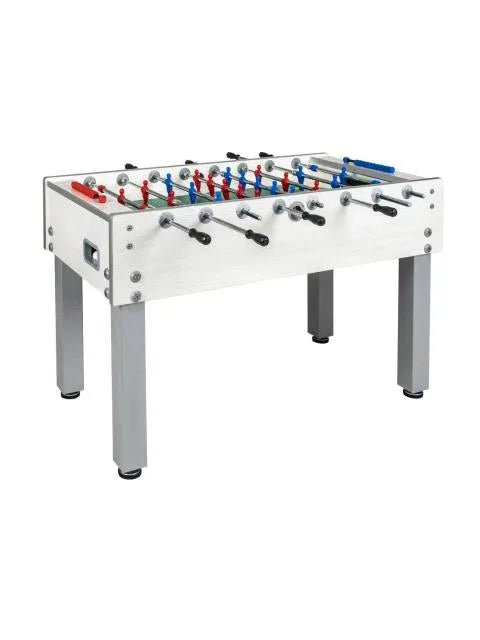 Fussballtisch Garlando G-500 Outdoor Wetterfest Weiss