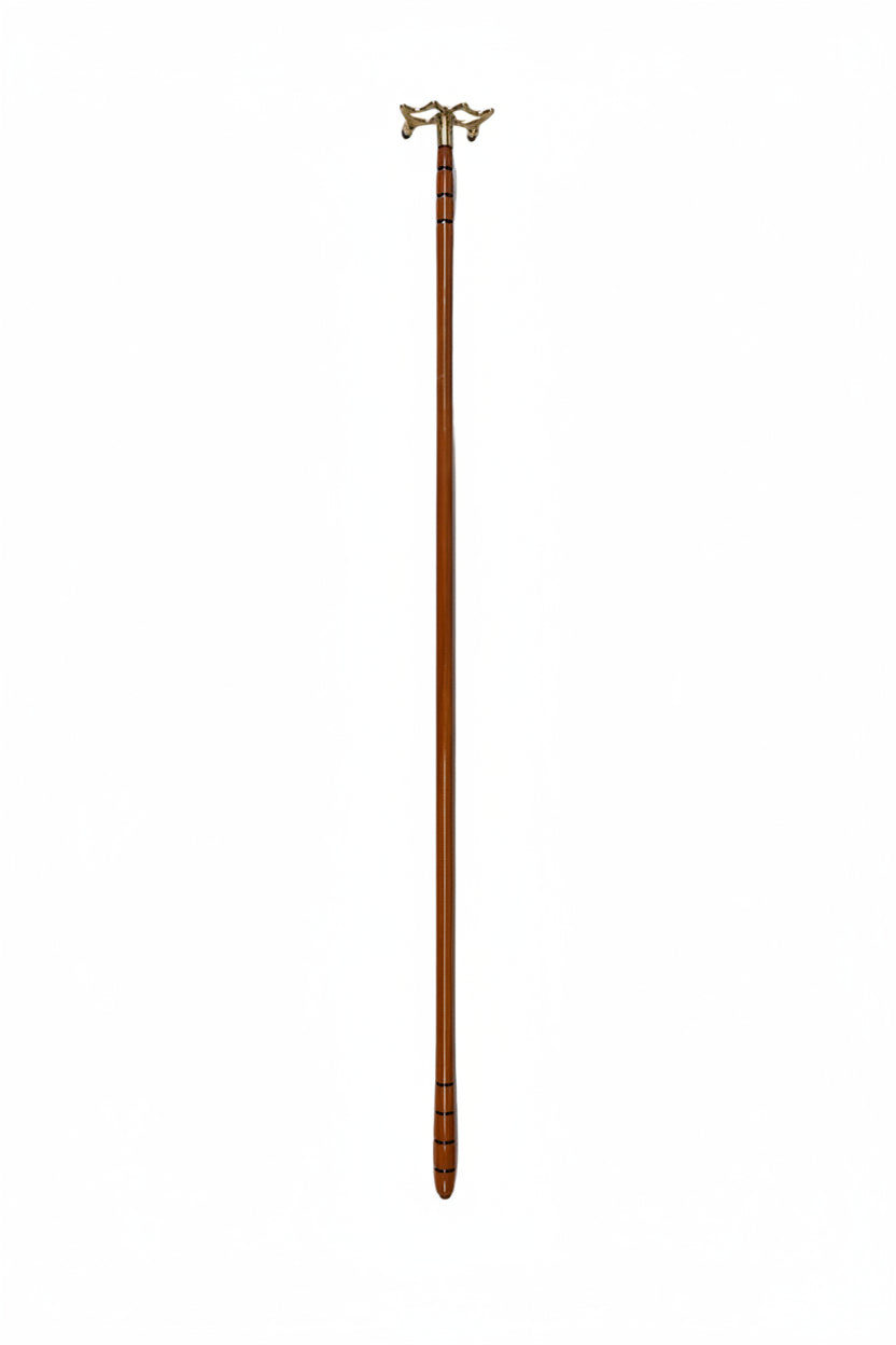 Rallonge de billard à manche en bois