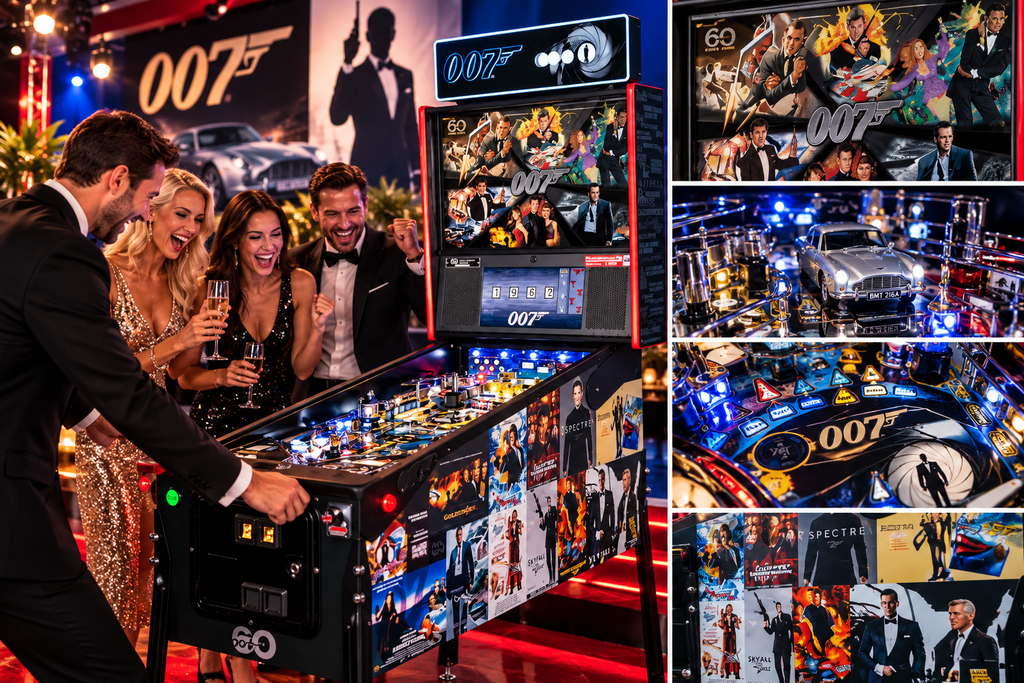 James Bond 007 60th Anniversary Flipper – Exklusive Sammleredition von Stern Pinball