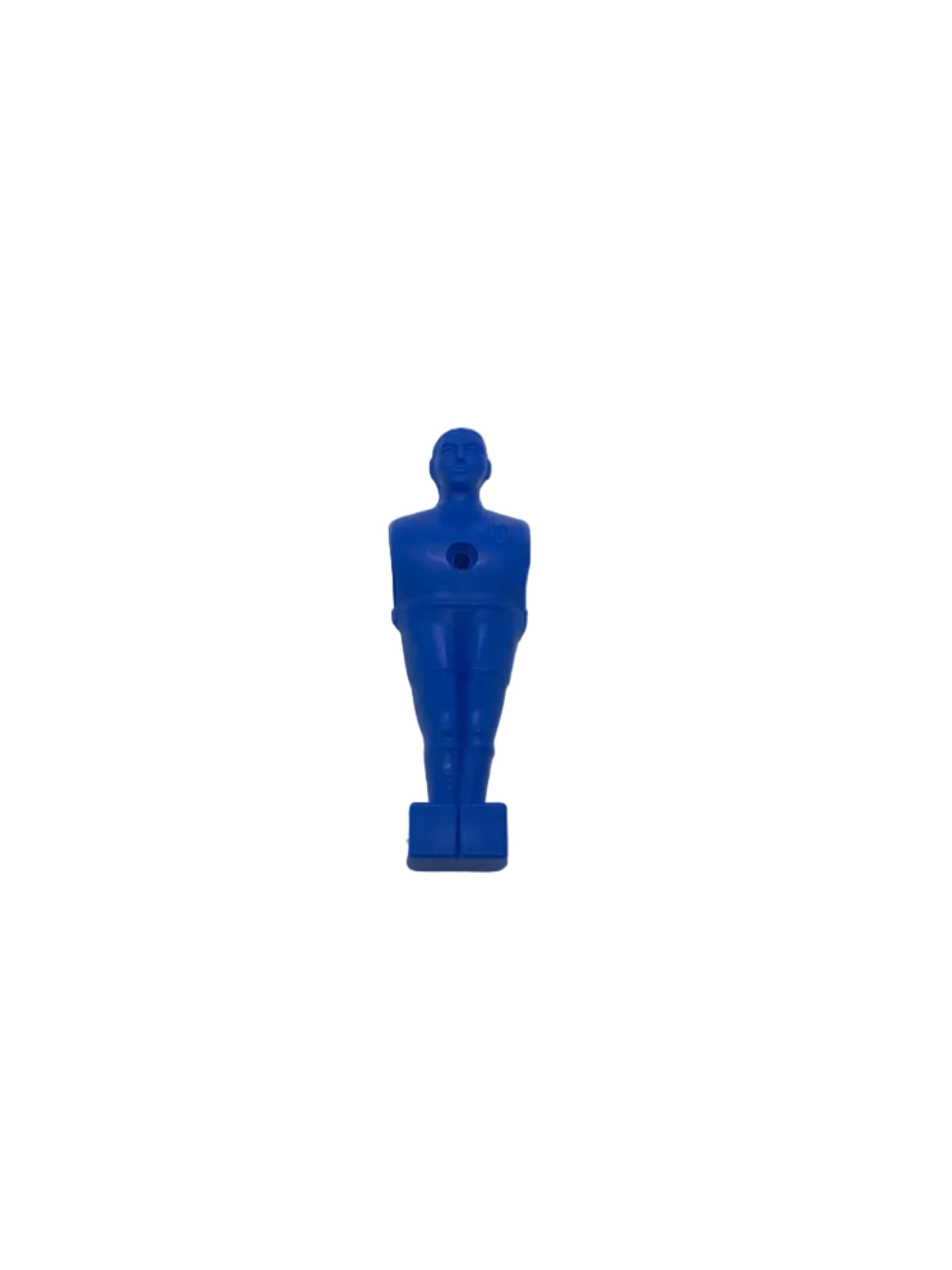 Figurines de baby-foot universelles bleues pieds carrés