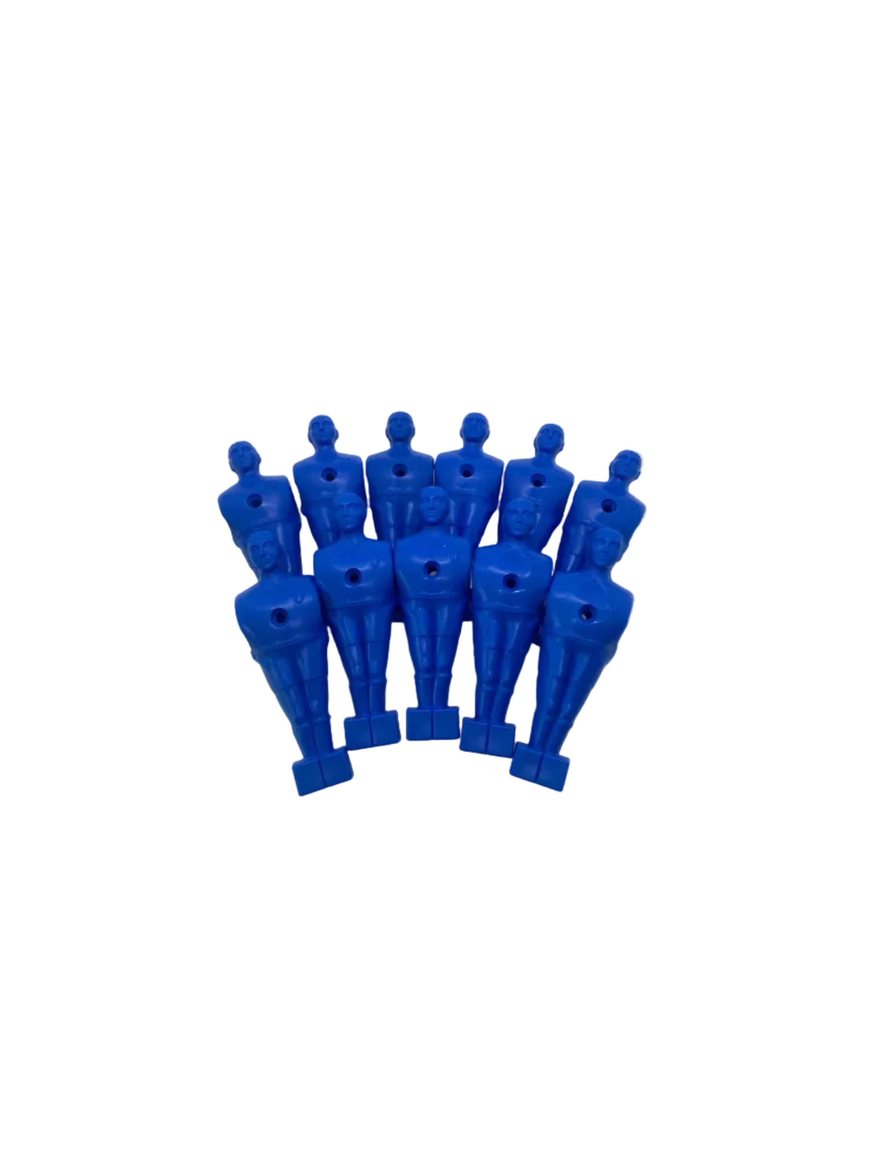 Figurines de baby-foot universelles bleues pieds carrés