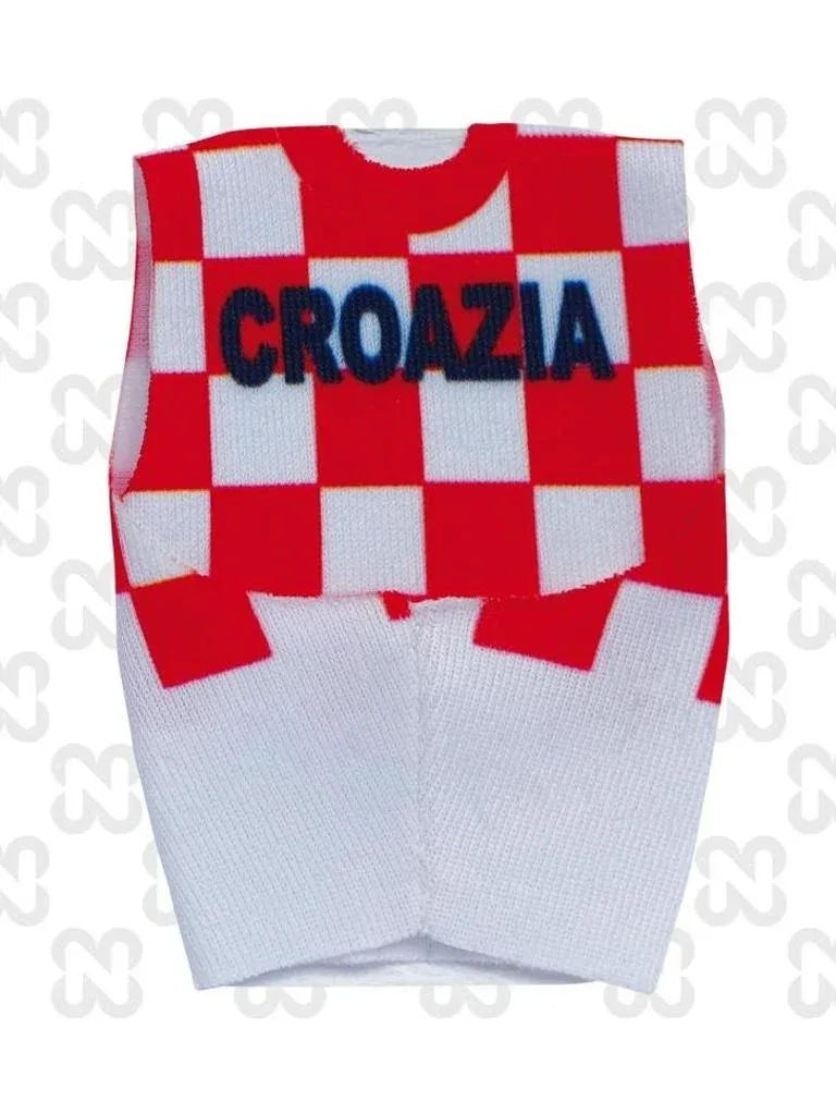 Kickerfiguren-Trikot-Set Kroatien