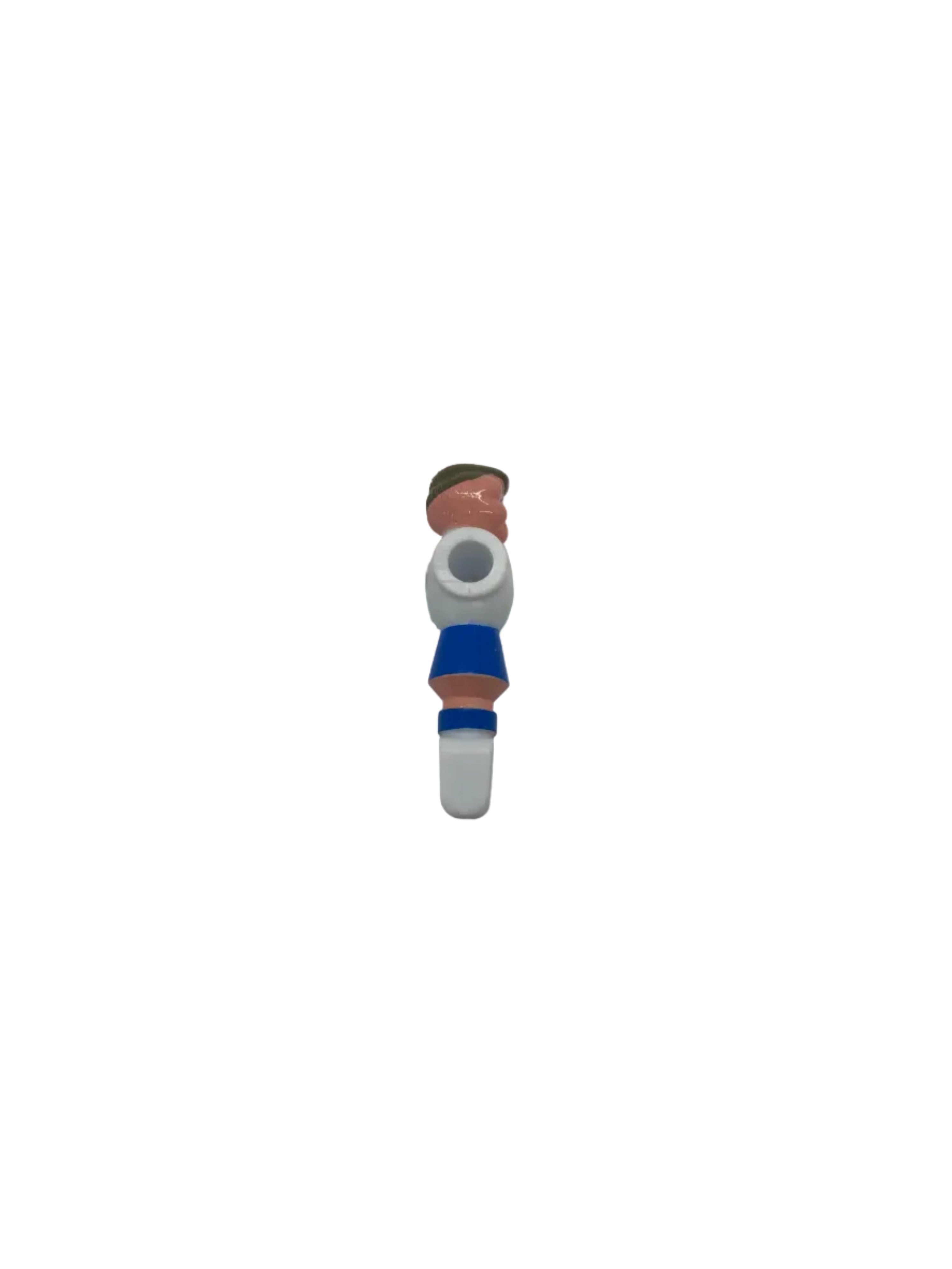 Joueurs de baby-foot figurines PVC Bleu 13mm