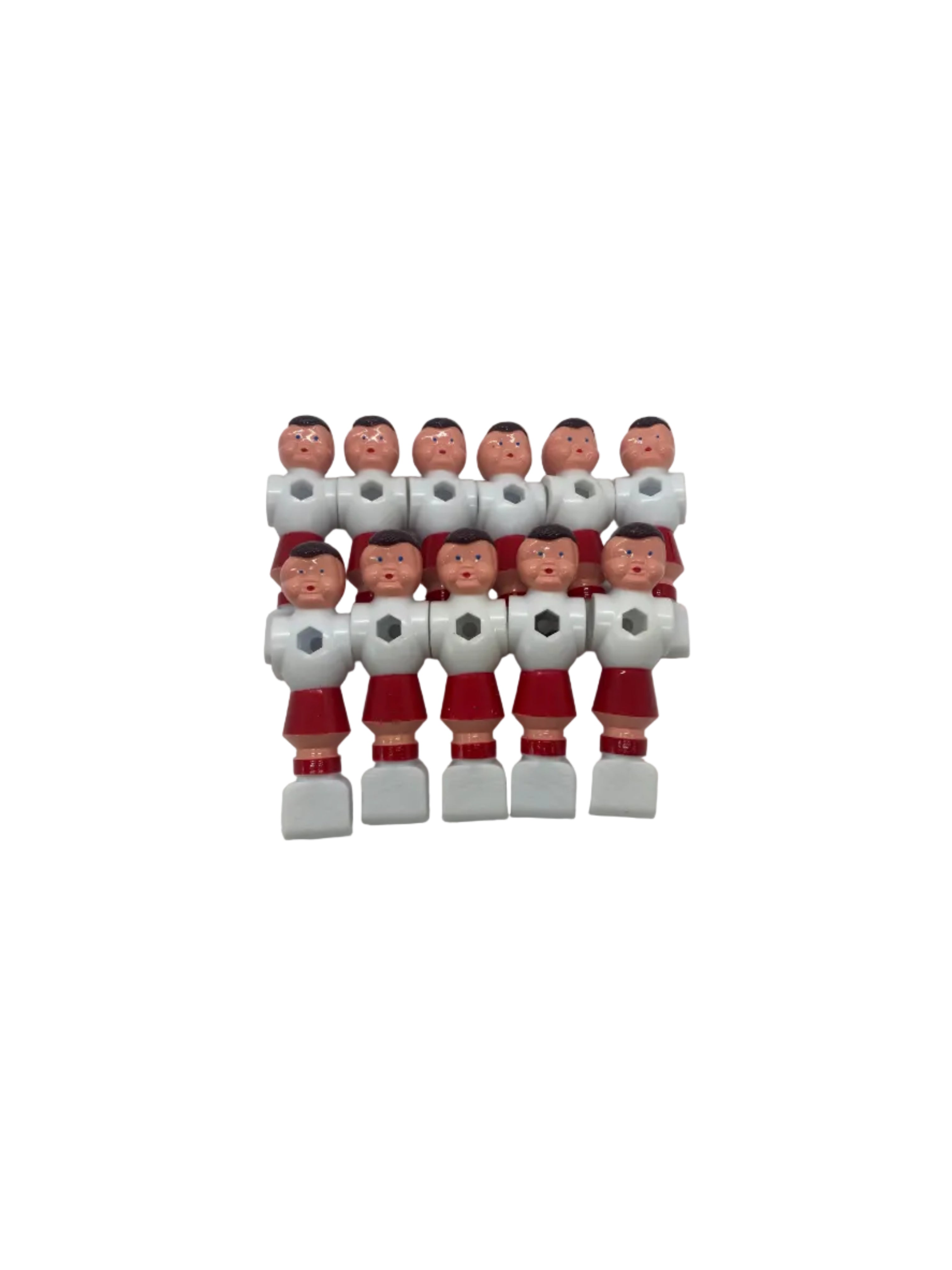 Joueurs de baby-foot figurines PVC Bleu 13mm