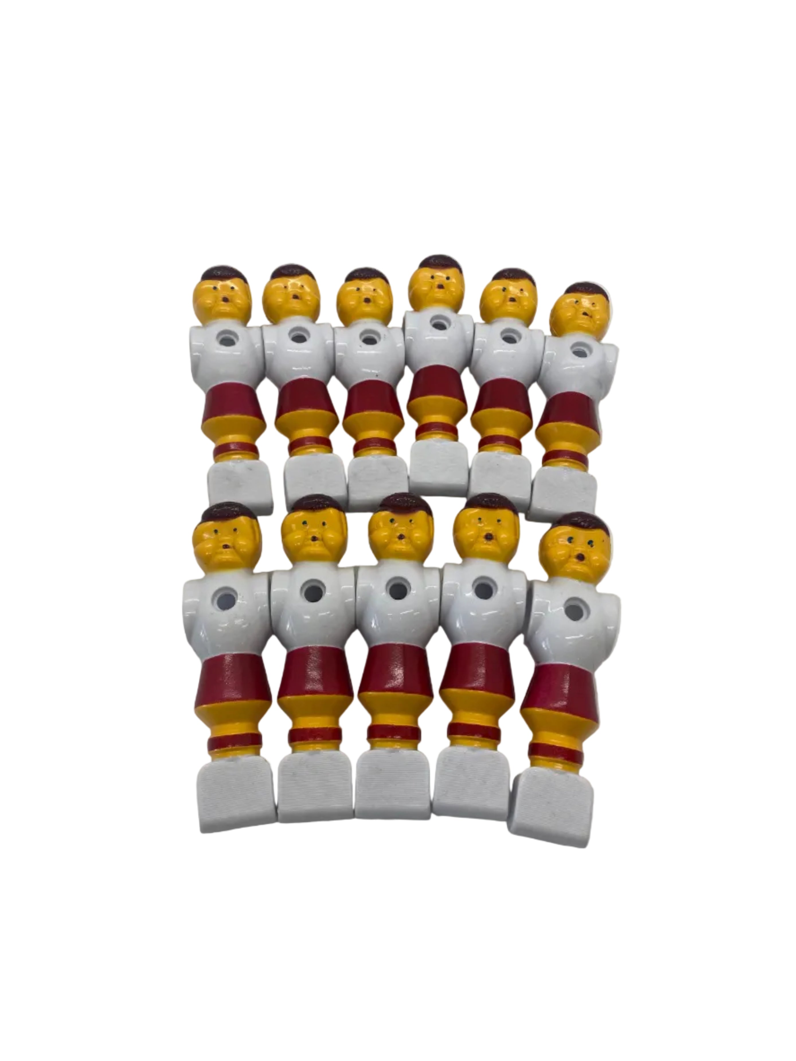 Figurines de baby-foot en PVC bleu 16mm