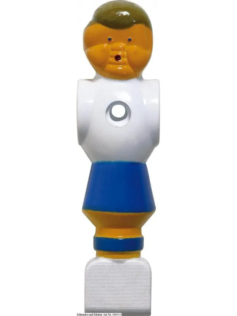 Kickerfiguren PVC Blau 16mm