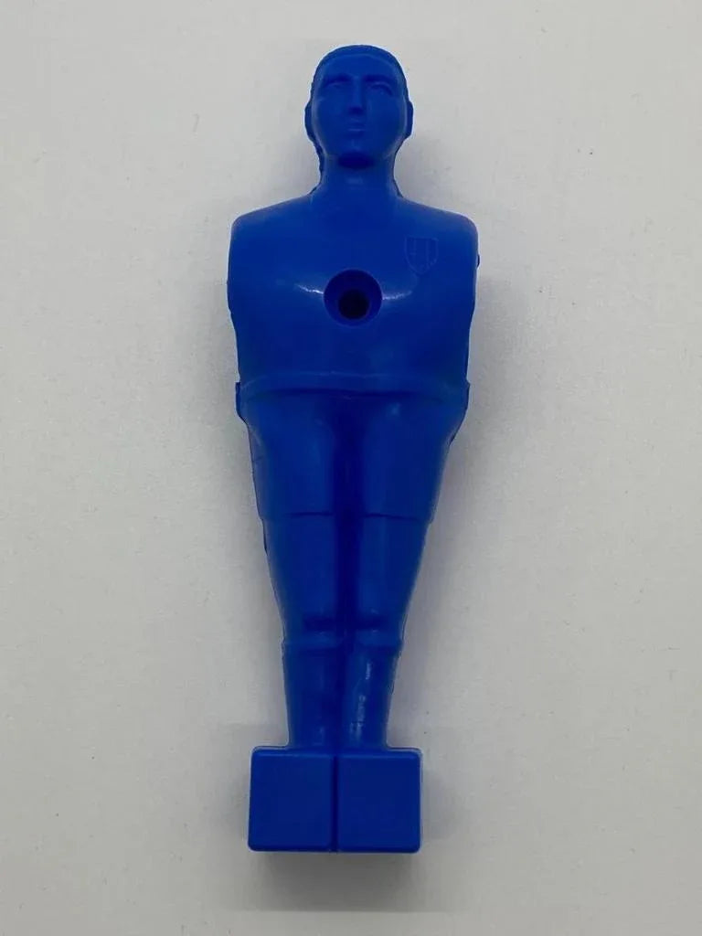 Kickerfiguren Universal Blau eckige Füsse
