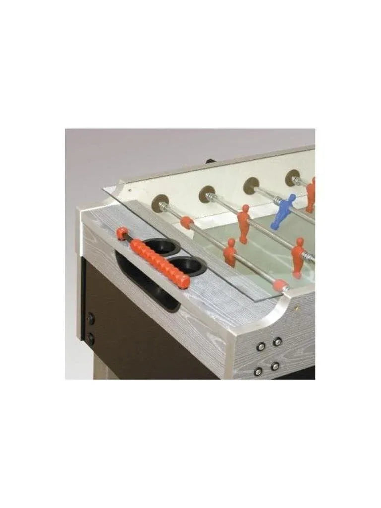 Olympic Silver Fussballtisch Garlando LED Spielfeldbeleuchtung