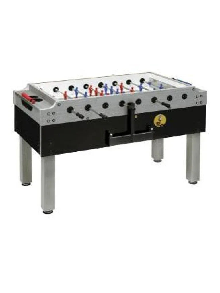 Olympic Silver Fussballtisch Garlando LED Spielfeldbeleuchtung