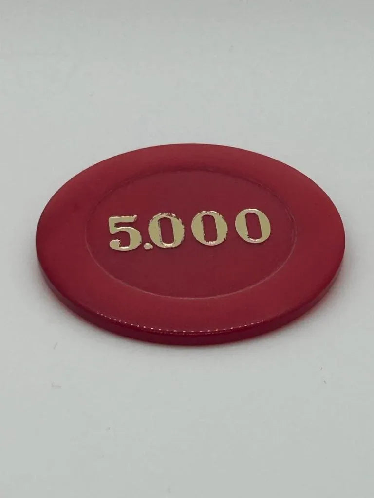 Jetons de valeur pour casino et poker