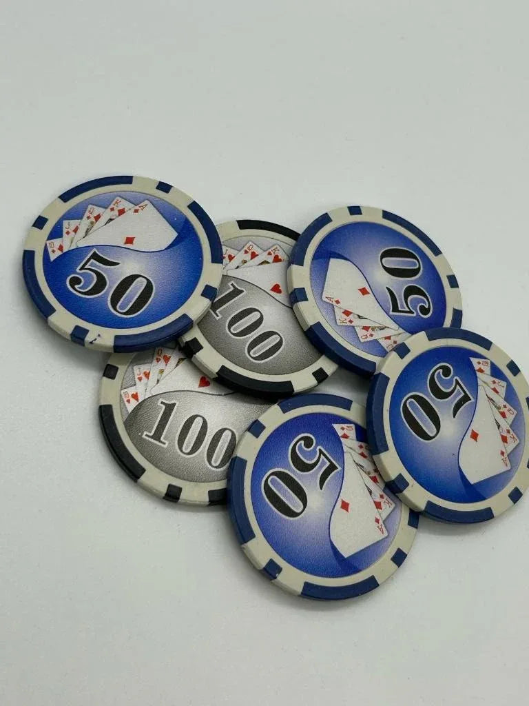 Poker Jetons aller Grössen