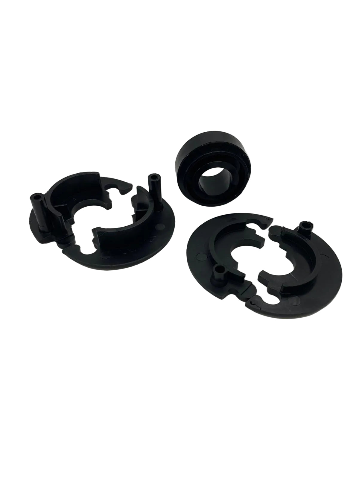 Jeu de roulements Garlando pour parois latérales de 25 mm d'épaisseur