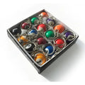 Porte-clés en forme de boules de billard