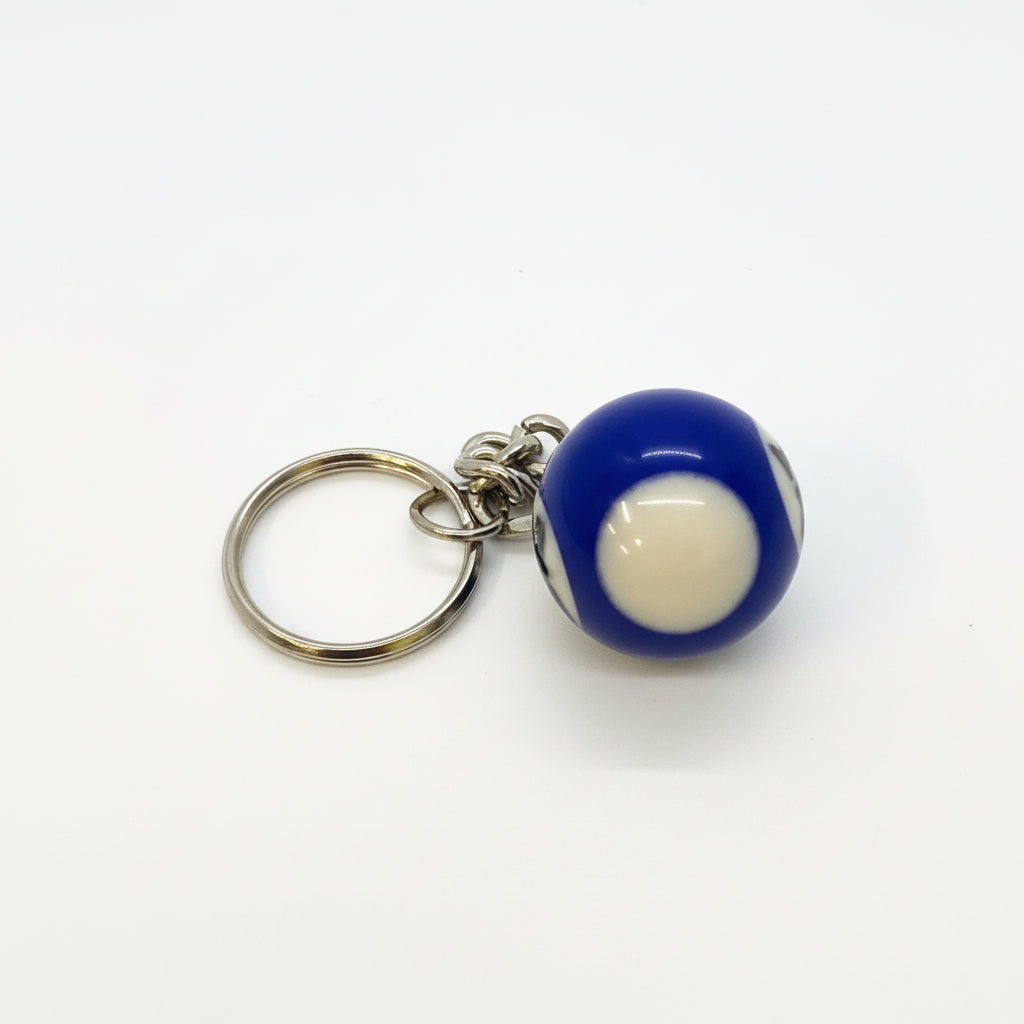 Porte-clés en forme de boules de billard