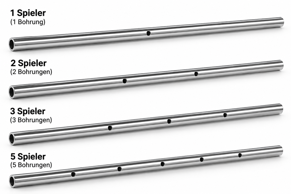 Kickertisch Einzelstangen Ullrich-Sport Premium Plus
