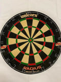 Cible de fléchettes acier Unicorn Radius