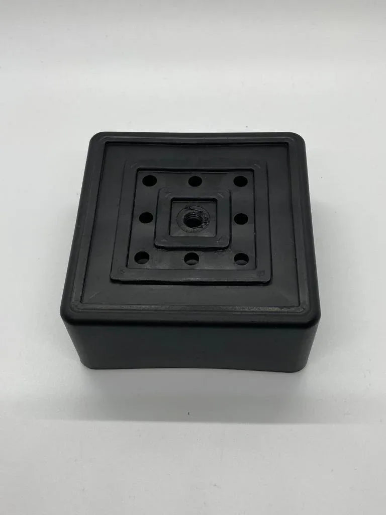 Pied réglable de rechange en plastique avec filetage