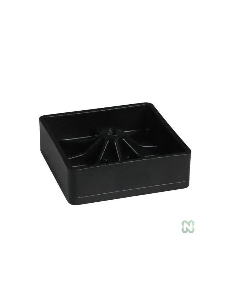 Pied réglable de rechange en plastique avec filetage