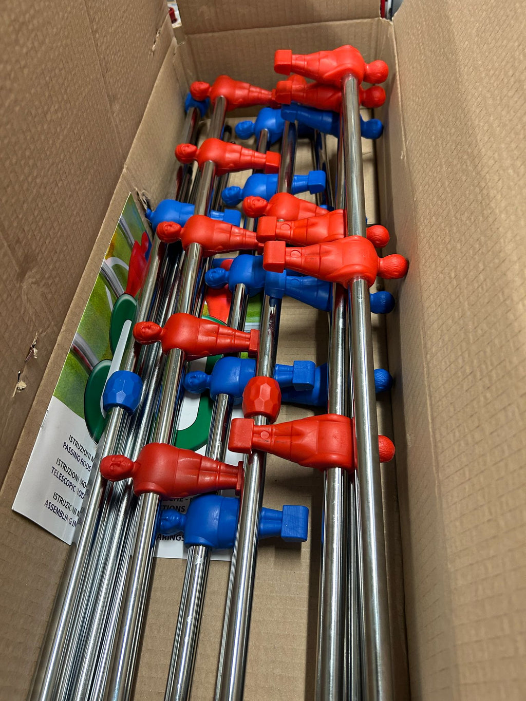 Kit de barres télescopiques pour baby-foot (22-30 mm)