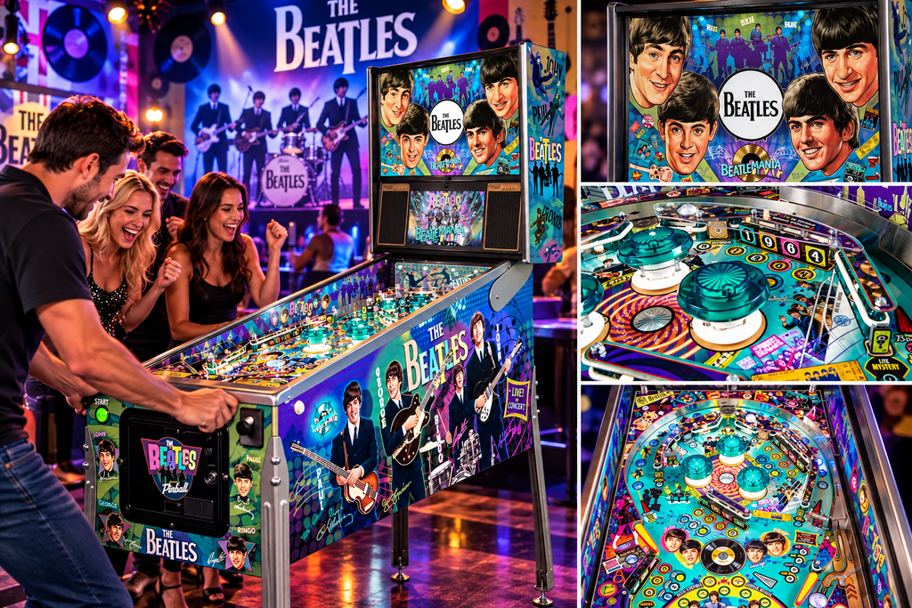 The Beatles Platinum Flipperautomat – Musikgeschichte trifft legendären Flipperspass