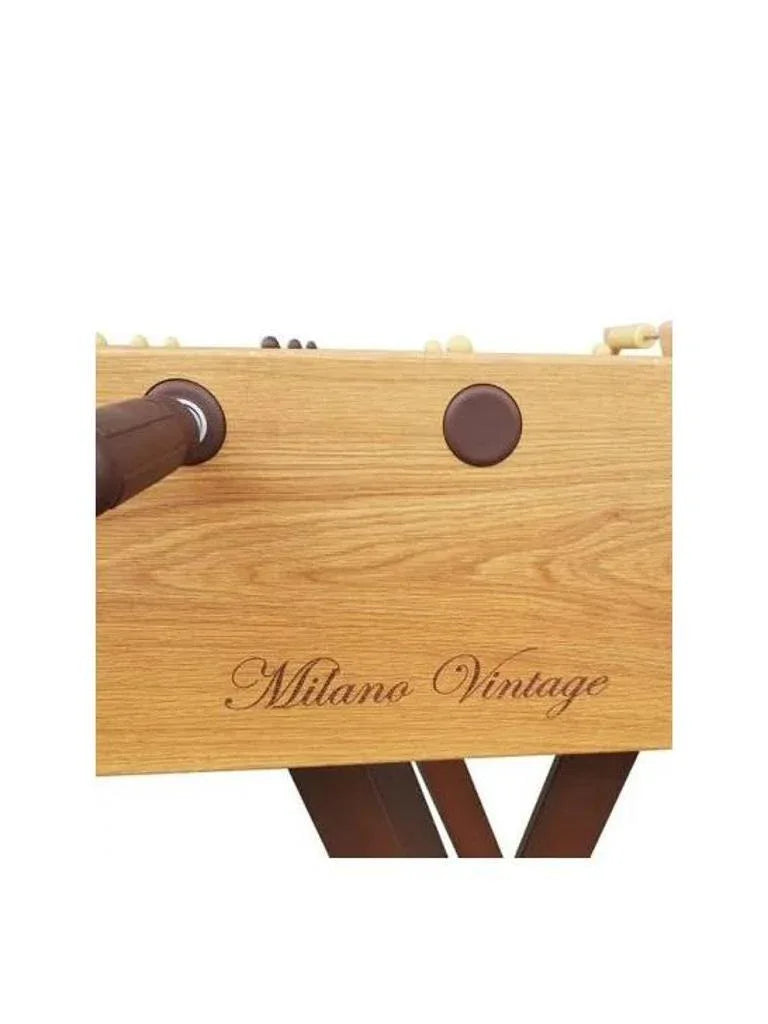 Tischfussballtisch "Milano Vintage" Eichenholz