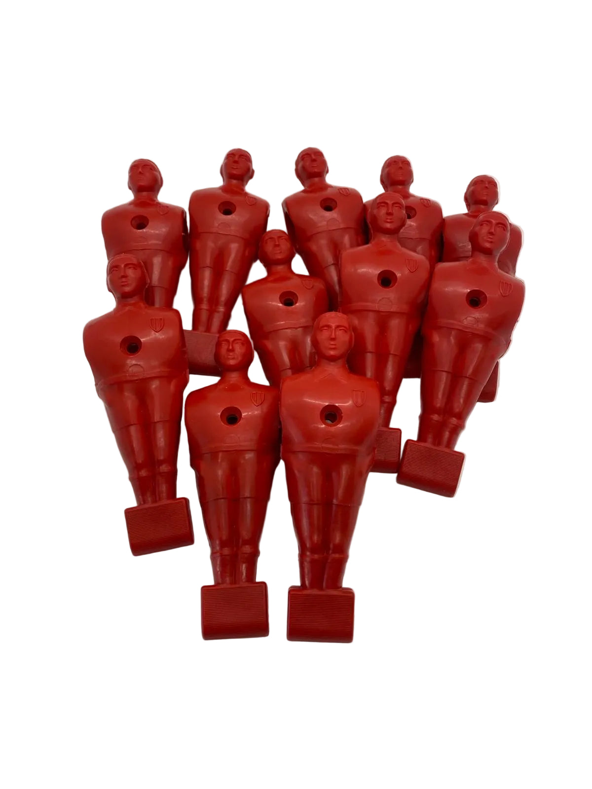Kickerfiguren Universal runde Füsse Rot 