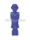 Kickerfigur "Soccer Queen / Frauen" Blau
