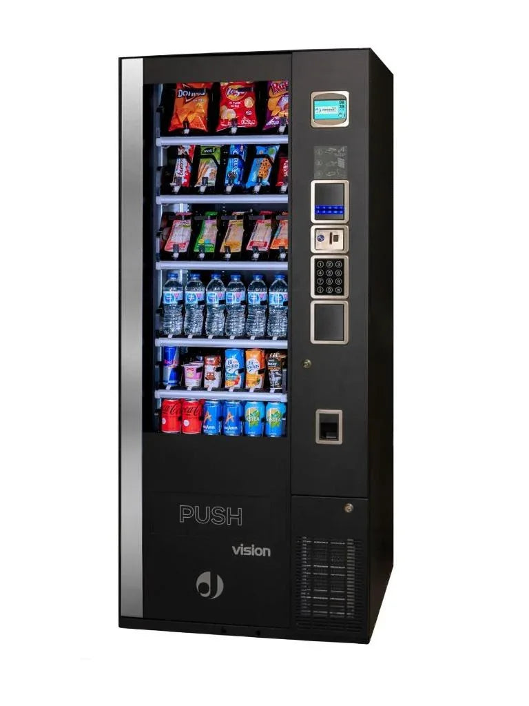 Warenautomat EC-V8 Schwarz Combo
