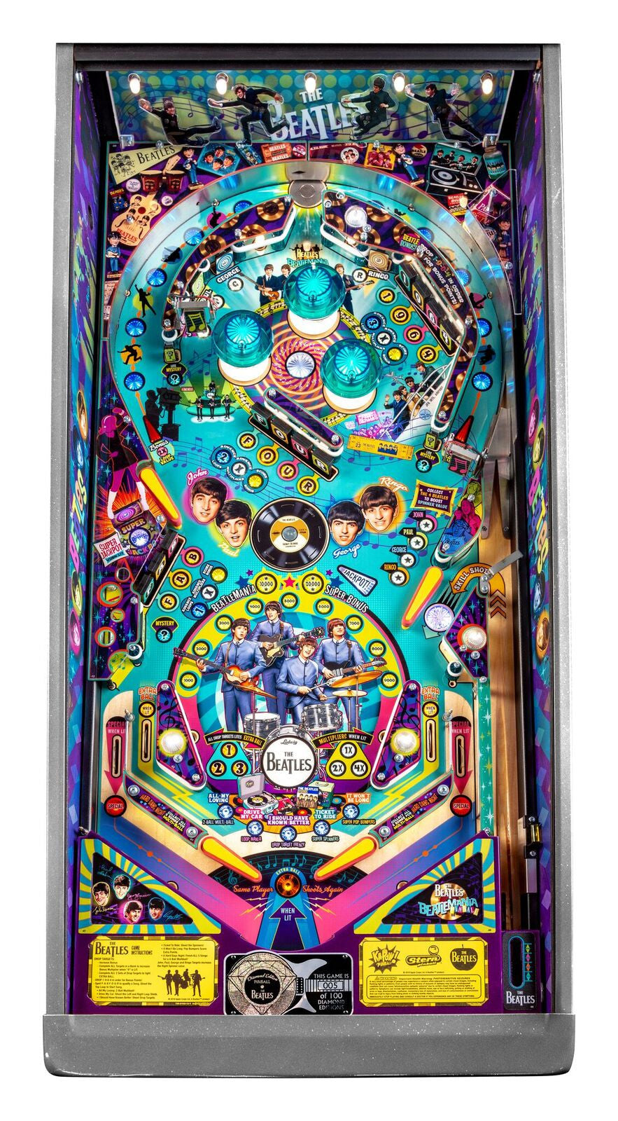 The Beatles Platinum Flipperautomat